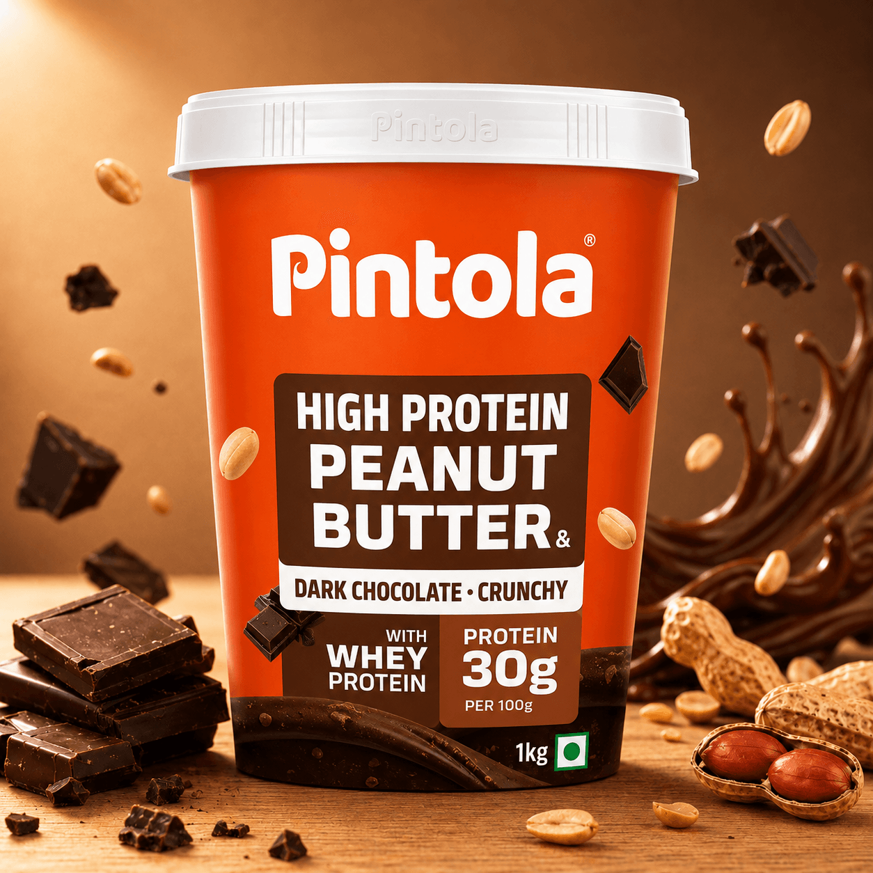 PINTOLA High Protein Peanut Butter